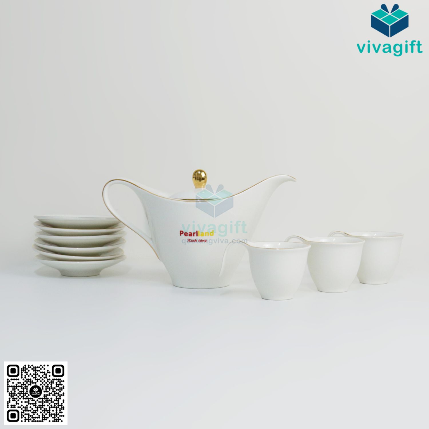 Bộ Ấm Trà Minh Long Cao 0.45 L – Anh Vũ – Chỉ Vàng 01459801403 10 bo am tra minh long 0 45 l anh vu chi vang