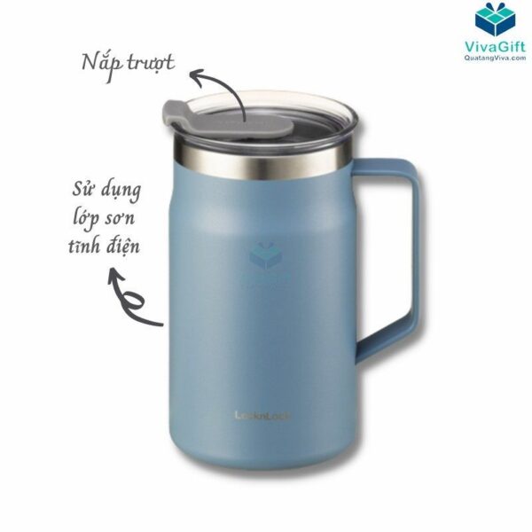 1 Ly Giữ Nhiệt LocknLock 600ml LHC4282 Metro Table Mug