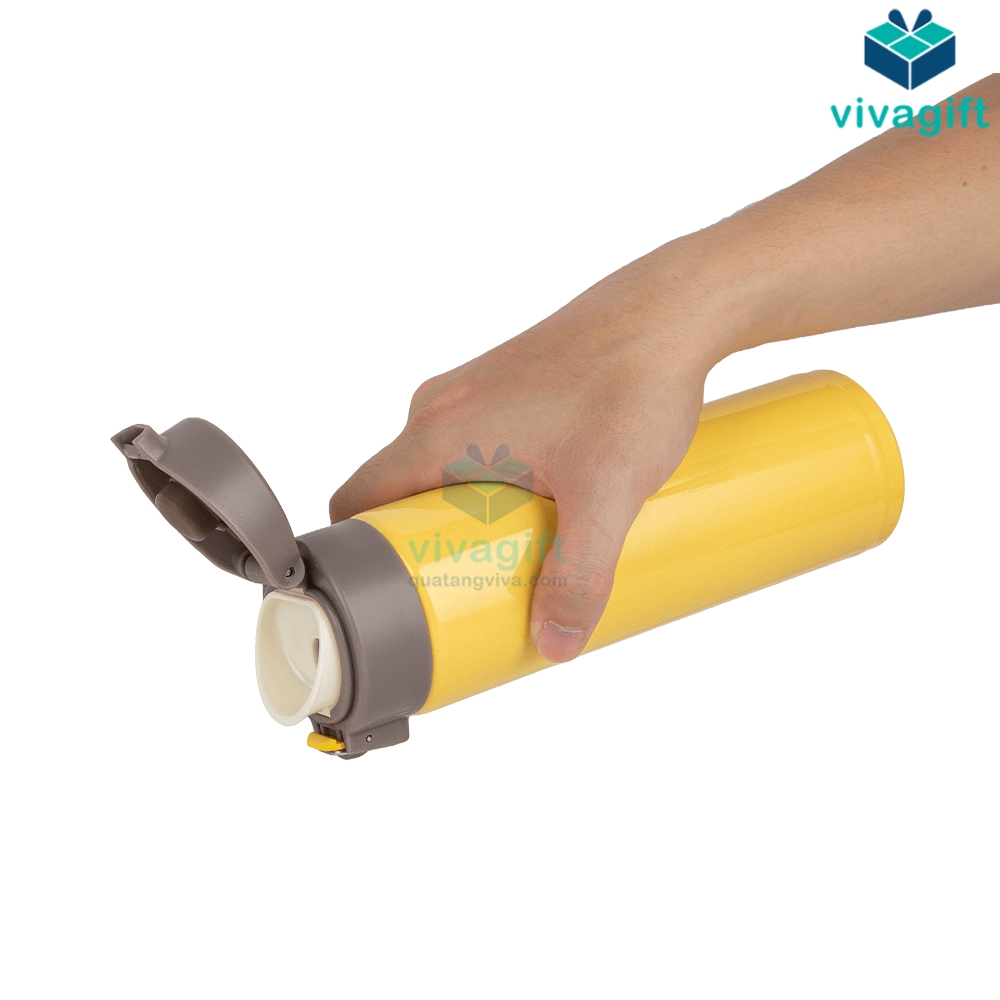 Bình giữ nhiệt Elmich 500ml EL8295 Nắp Bật 18 binh giu nhiet elmich 500ml el8295 inox 304 06