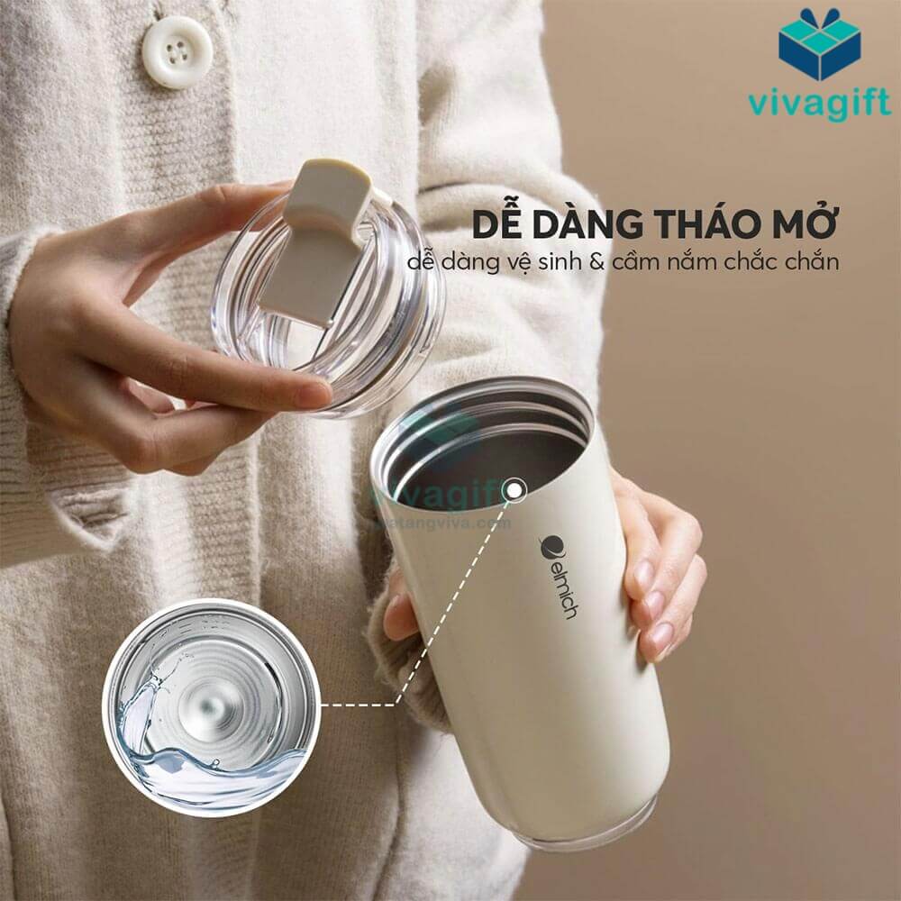 Cốc Giữ Nhiệt Elmich 420ml Inox 304 EL8300 26 coc giu nhiet elmich 420ml inox 304 el8300 13