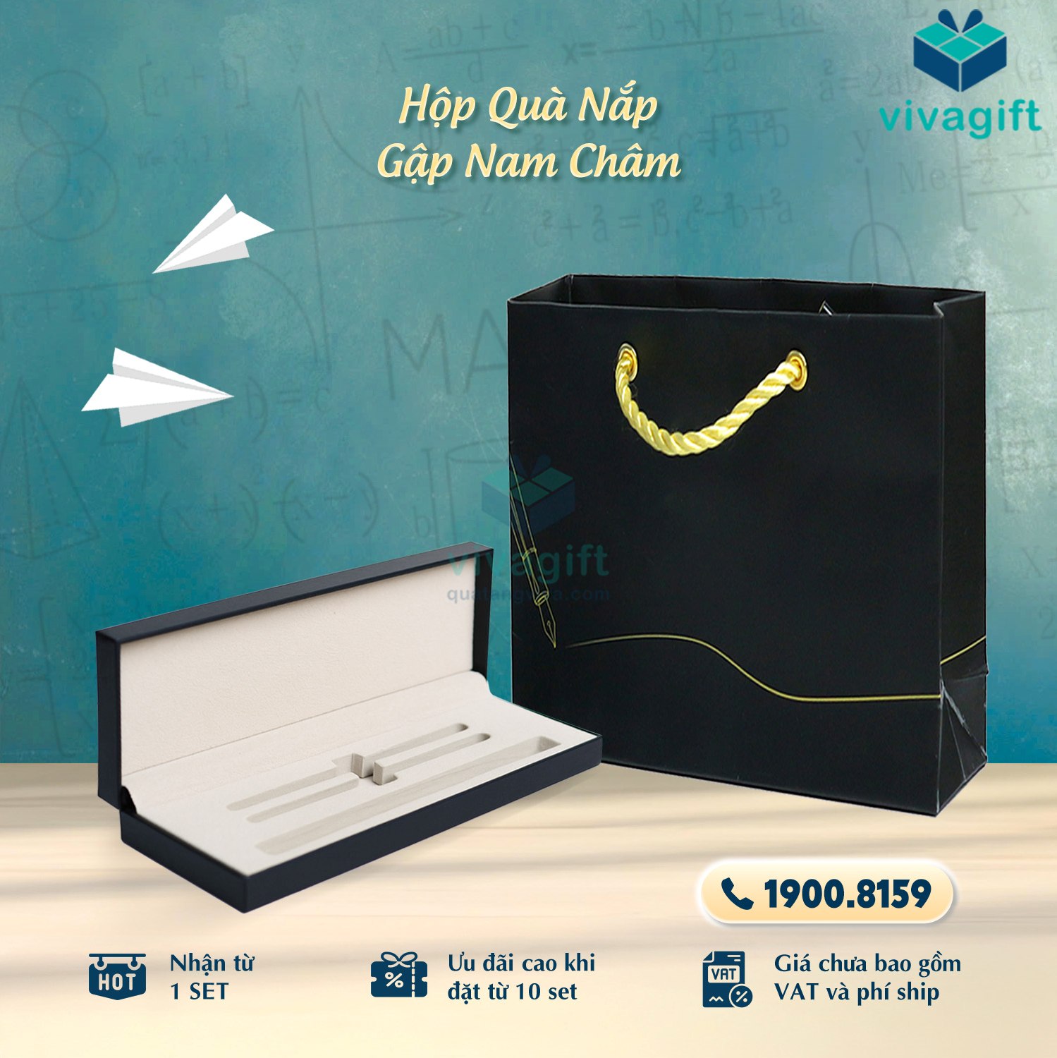 Set Quà Tặng 20/11 Bút Kèm 02 Ngòi S4807 12 Set Quà Tặng 20/11 Bút Kèm 02 Ngòi S4807 - Quatangviva.com