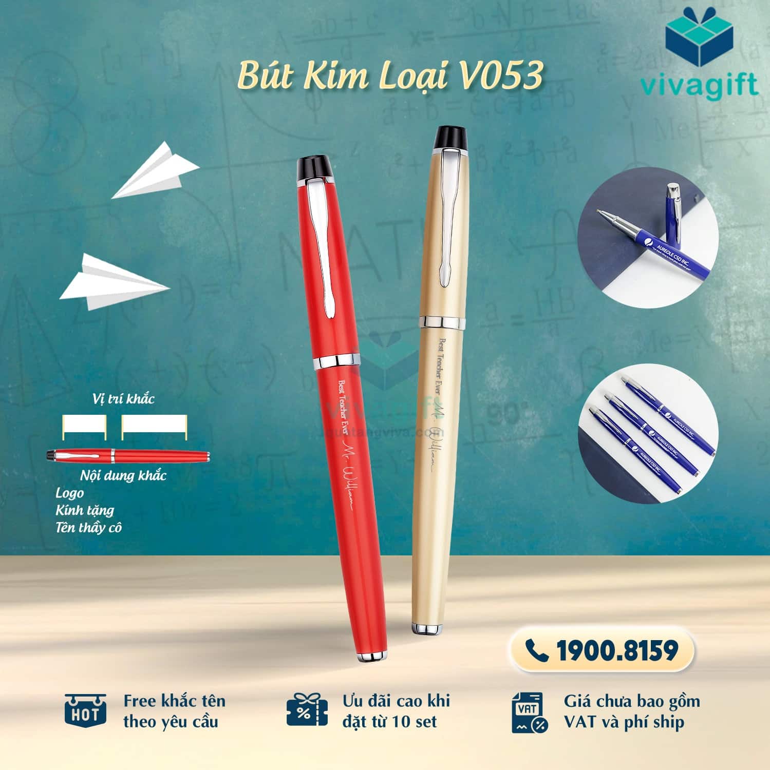 Set Quà Tặng 20/11 Bình Giữ Nhiệt, Bút Ký, Hộp Đựng SQT219 7 Set Quà Tặng 20/11 Bình Giữ Nhiệt, Bút Ký, Hộp Đựng SQT219 - Quatangviva.com