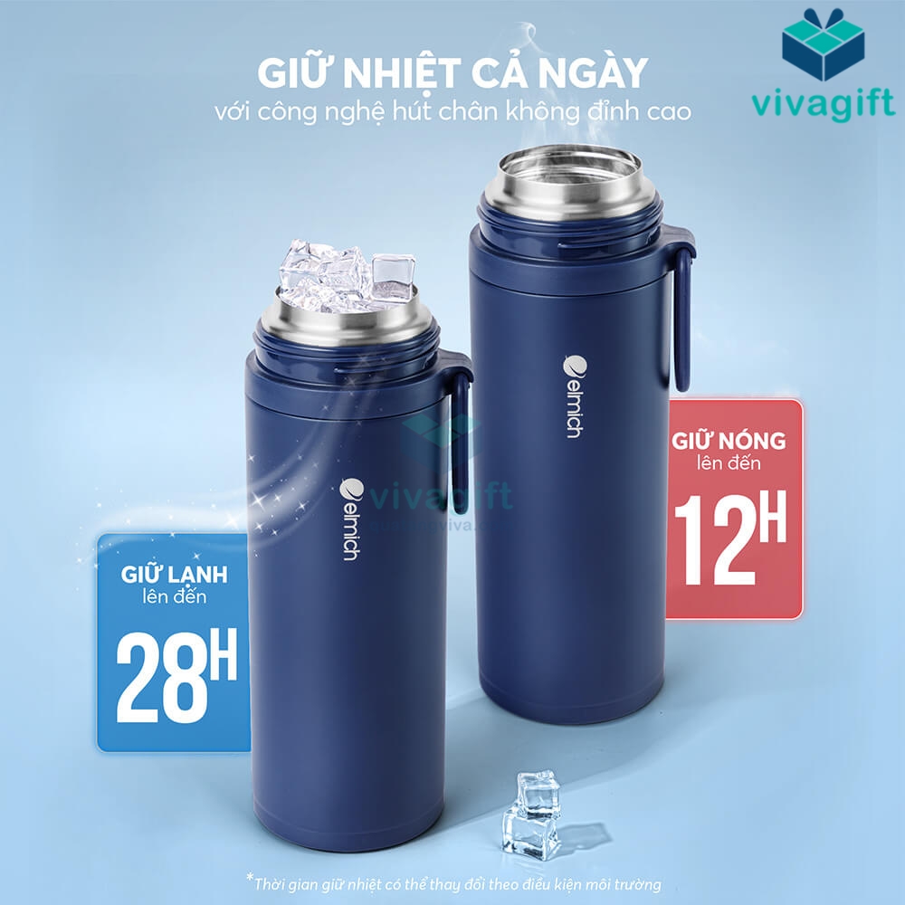 Bình Giữ Nhiệt inox 304 Elmich Dung Tích 480ML EL8328 19 binh giu nhiet inox 304 elmich dung tich 480ml el8328 15