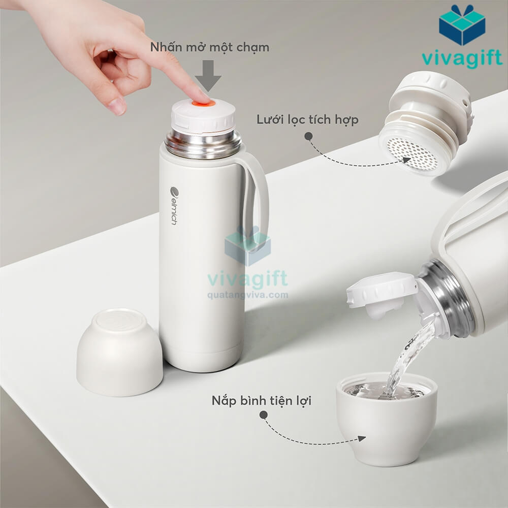 Bình Giữ nhiệt inox 316 Elmich Dung Tích 500ml EL8306 19 binh giu nhiet inox 316 elmich dung tich 500ml el8306 14