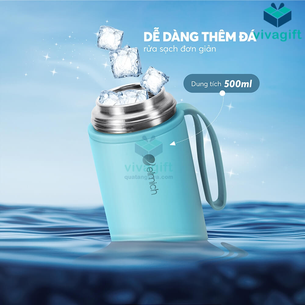 Bình Giữ nhiệt inox 316 Elmich Dung Tích 500ml EL8306 18 binh giu nhiet inox 316 elmich dung tich 500ml el8306