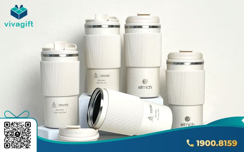 Bình giữ nhiệt khắc tên đến từ thương hiệu Elmich