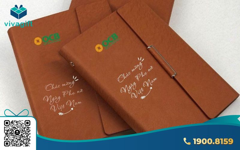 Công ty Quà tặng DTH in sổ tay theo yêu cầu của khách hàng 