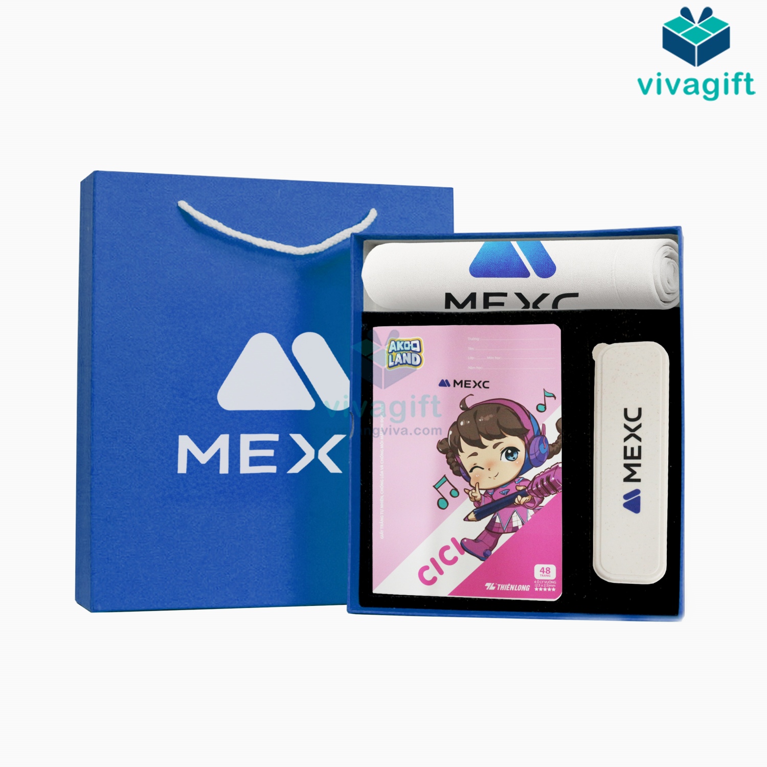 Set quà tặng bộ dụng cụ học tập GS202 - Quatangviva.com