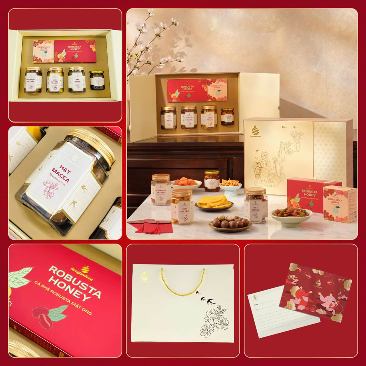 Bộ quà tặng Tết An Nhiên SQ04 3 Bộ quà tặng Tết An Nhiên SQ04 - Quatangviva.com