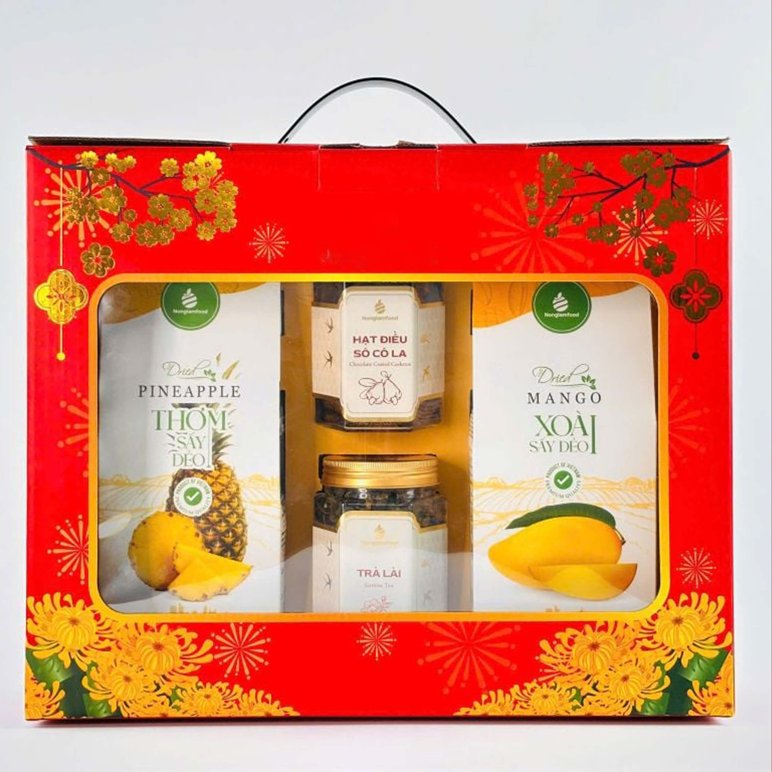 Bộ quà tặng Tết Đoàn Viên SQ08 4 Bộ quà tặng Tết Đoàn Viên cao cấp SQ08 - Quatangviva.com