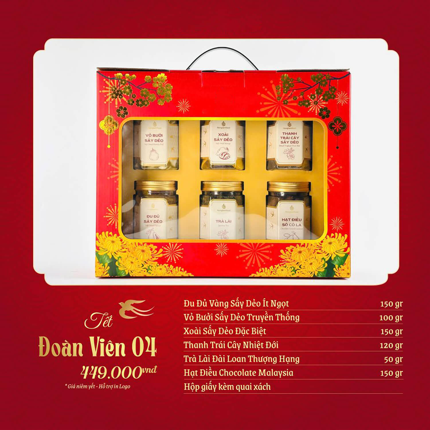 Bộ quà tặng Tết Đoàn Viên SQ11 3 Bộ quà tặng Tết Đoàn Viên SQ11 - Quatangviva.com