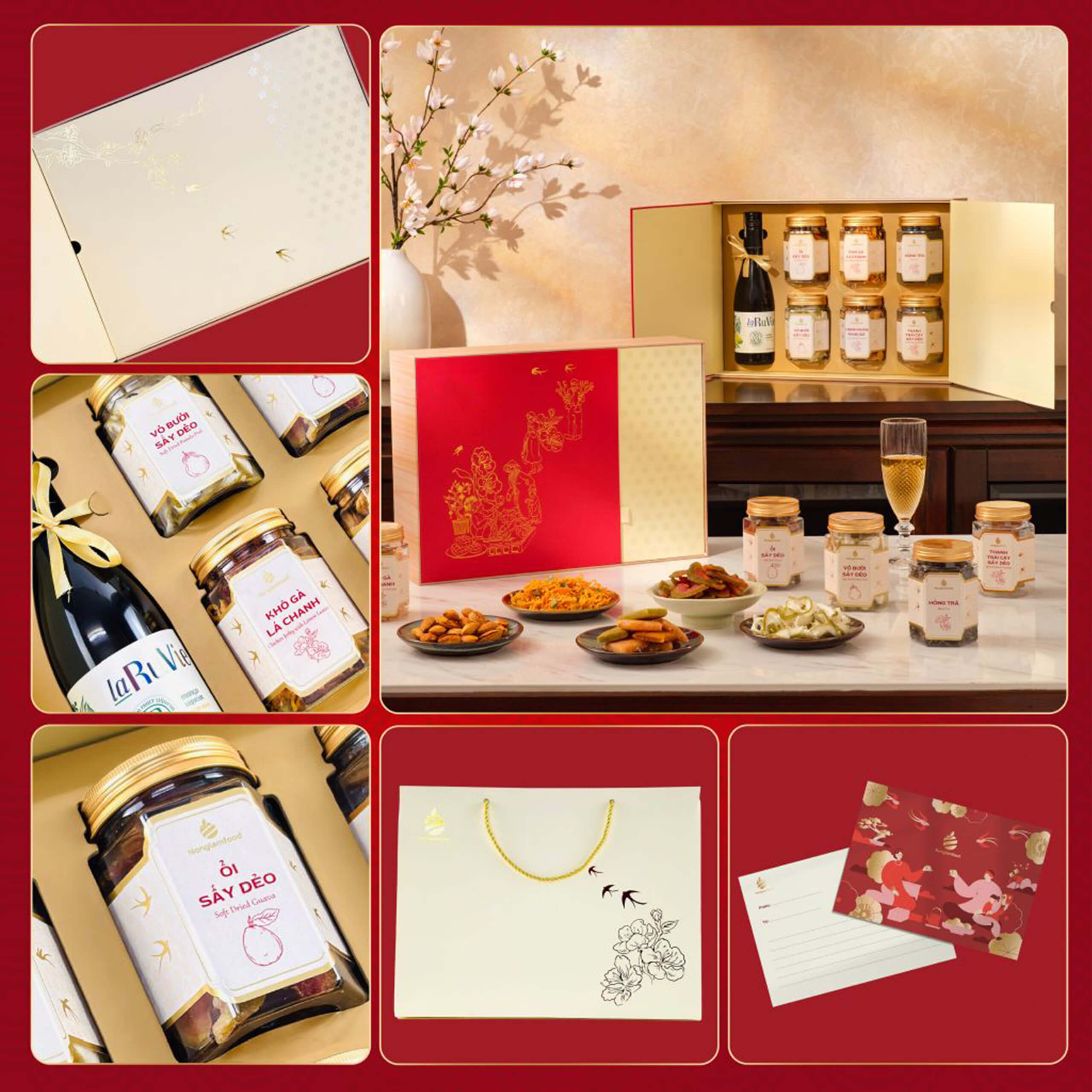 Bộ quà tặng Tết Xuân Phúc Lộc SQ23 6 Bộ quà tặng Tết Xuân Phúc Lộc SQ23 - Quatangviva.com