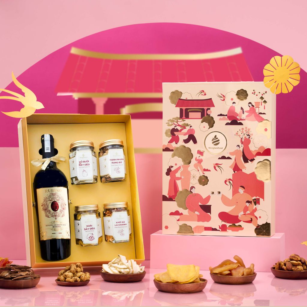 Bộ quà tặng Tết Xuân Phúc Lộc SQ24 - Quatangviva.com