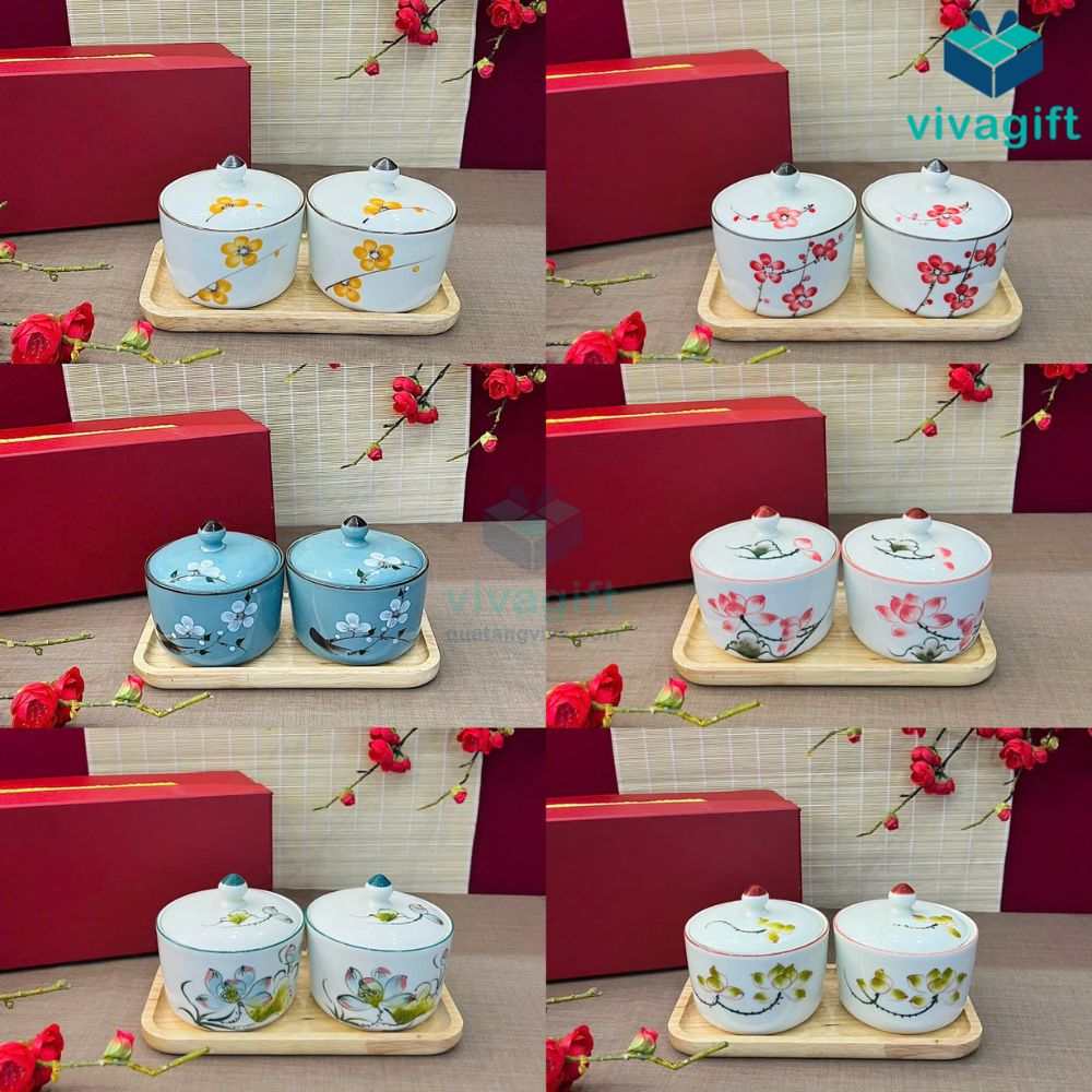 Hũ đựng mứt Tết gốm sứ Bát Tràng KMS-28 8 hu dung mut tet kms 28 03