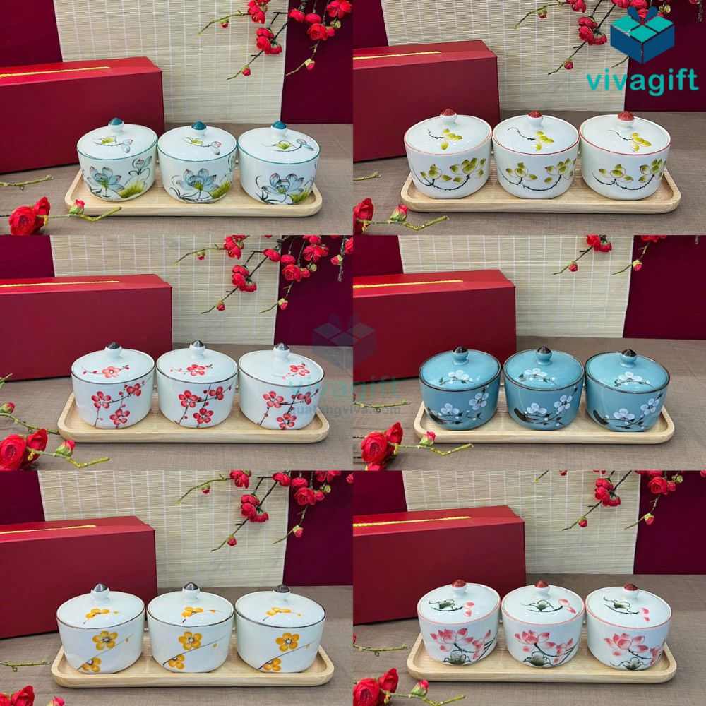Hũ đựng mứt Tết gốm sứ Bát Tràng KMS-28 10 hu dung mut tet kms 28 04