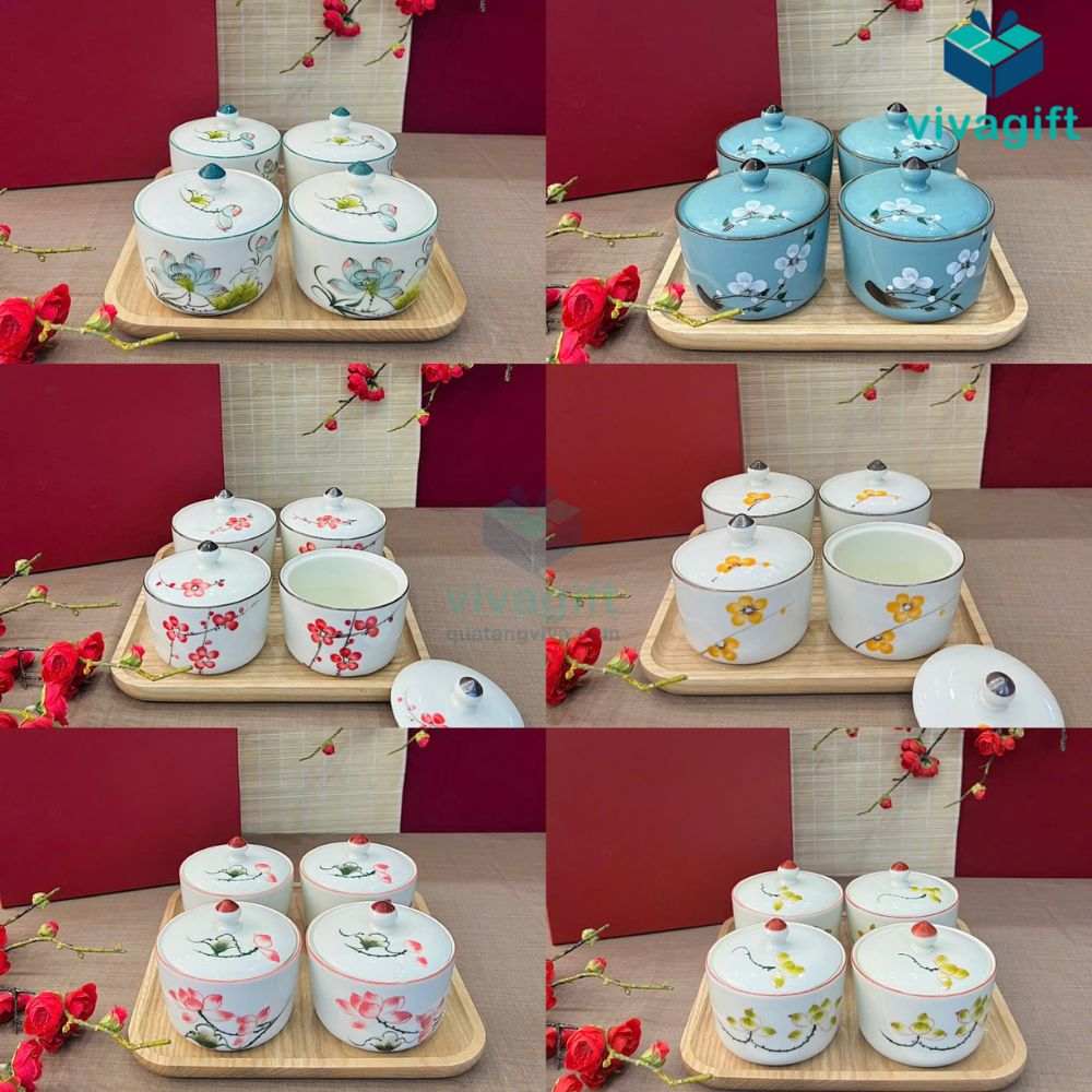 Hũ đựng mứt Tết gốm sứ Bát Tràng KMS-28 9 hu dung mut tet kms 28 05