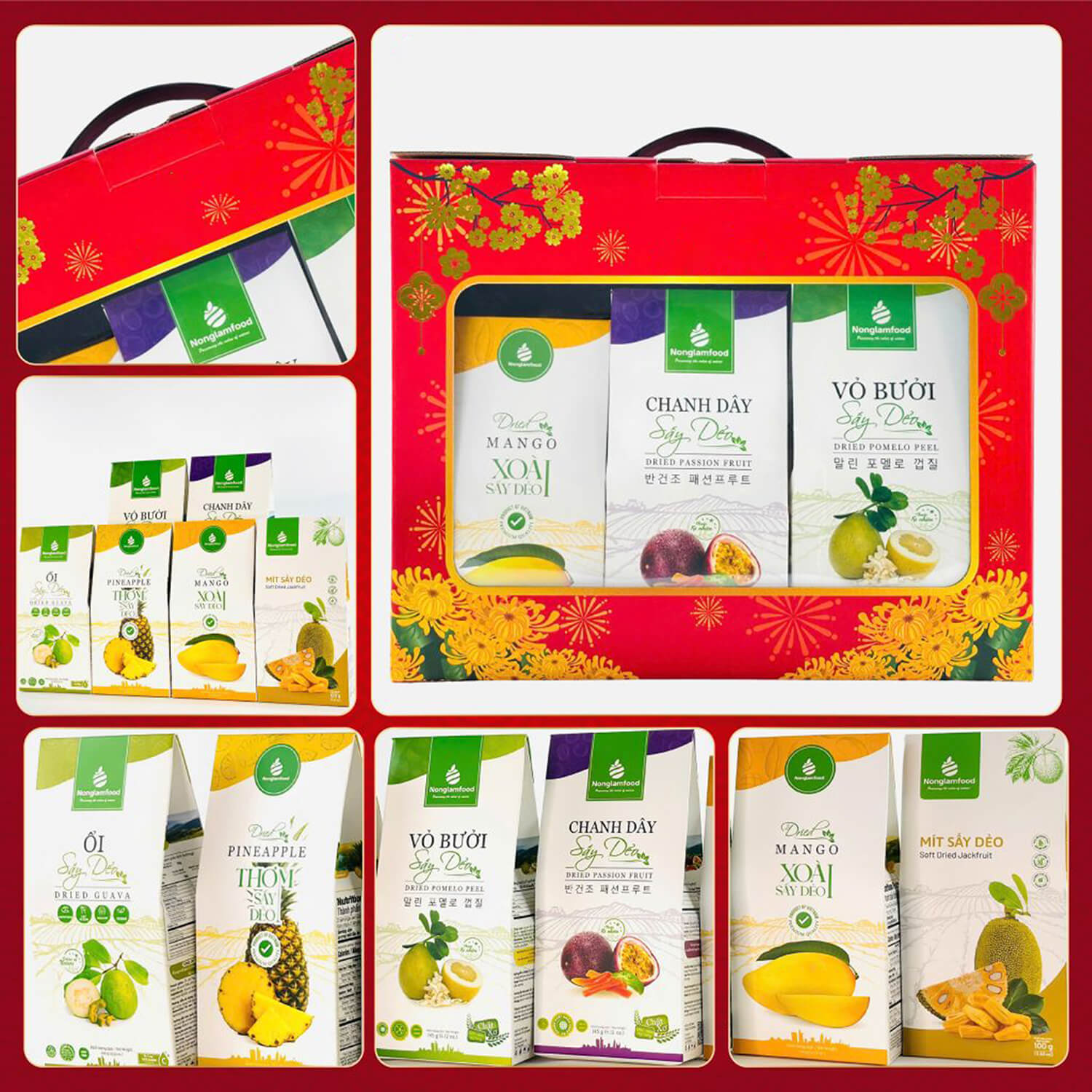 Set quà tặng Tết Bừng Lộc SQ05 4 Set quà tặng Tết Bừng Lộc SQ05 - Quatangviva.com