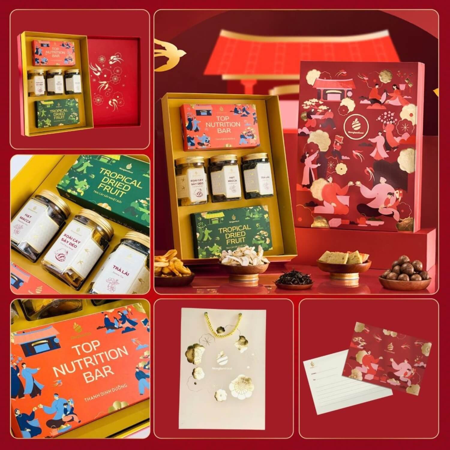 Set quà tặng Tết Thịnh Vượng SQ29 4 Set quà tặng Tết Thịnh Vượng SQ29 - Quatangviva.com
