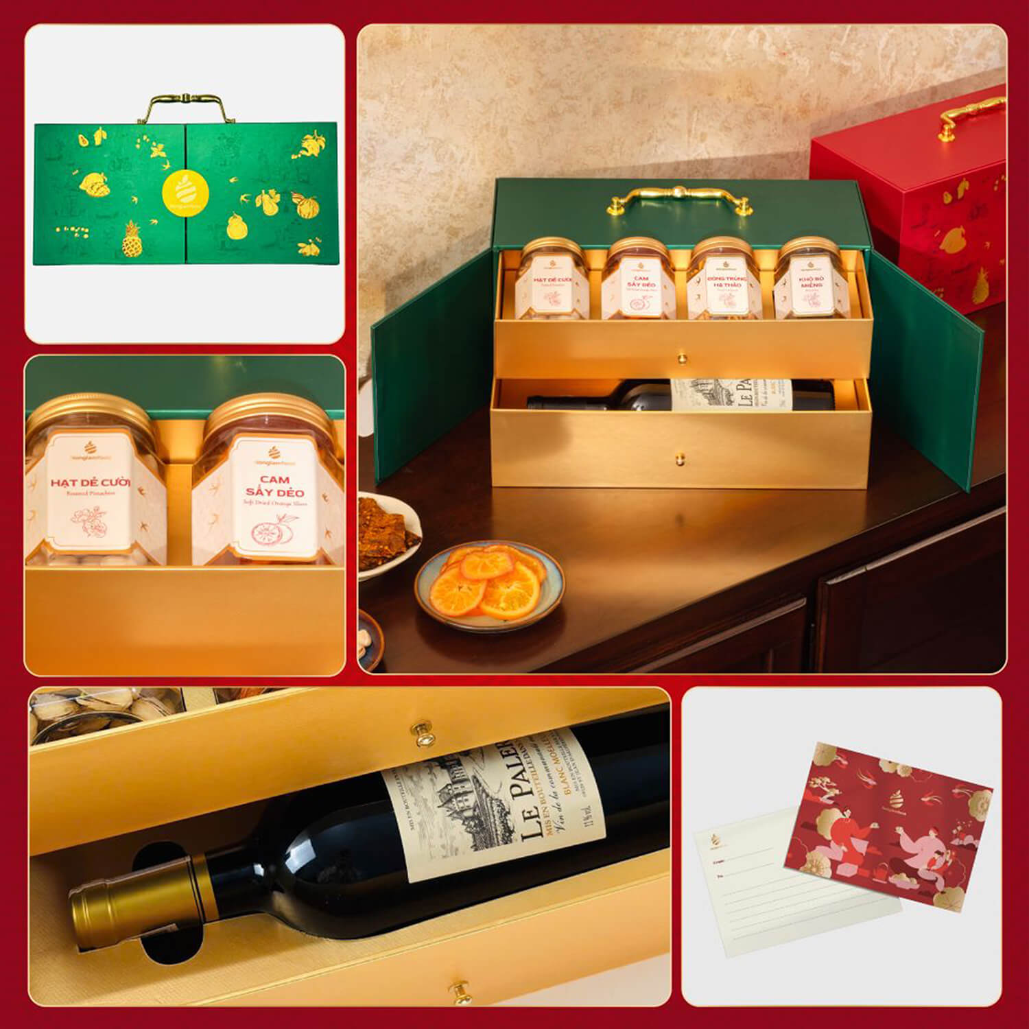 Set quà Tết Khởi Sắc SQ12 6 Set quà Tết Khởi Sắc SQ12 - Quatangviva.com