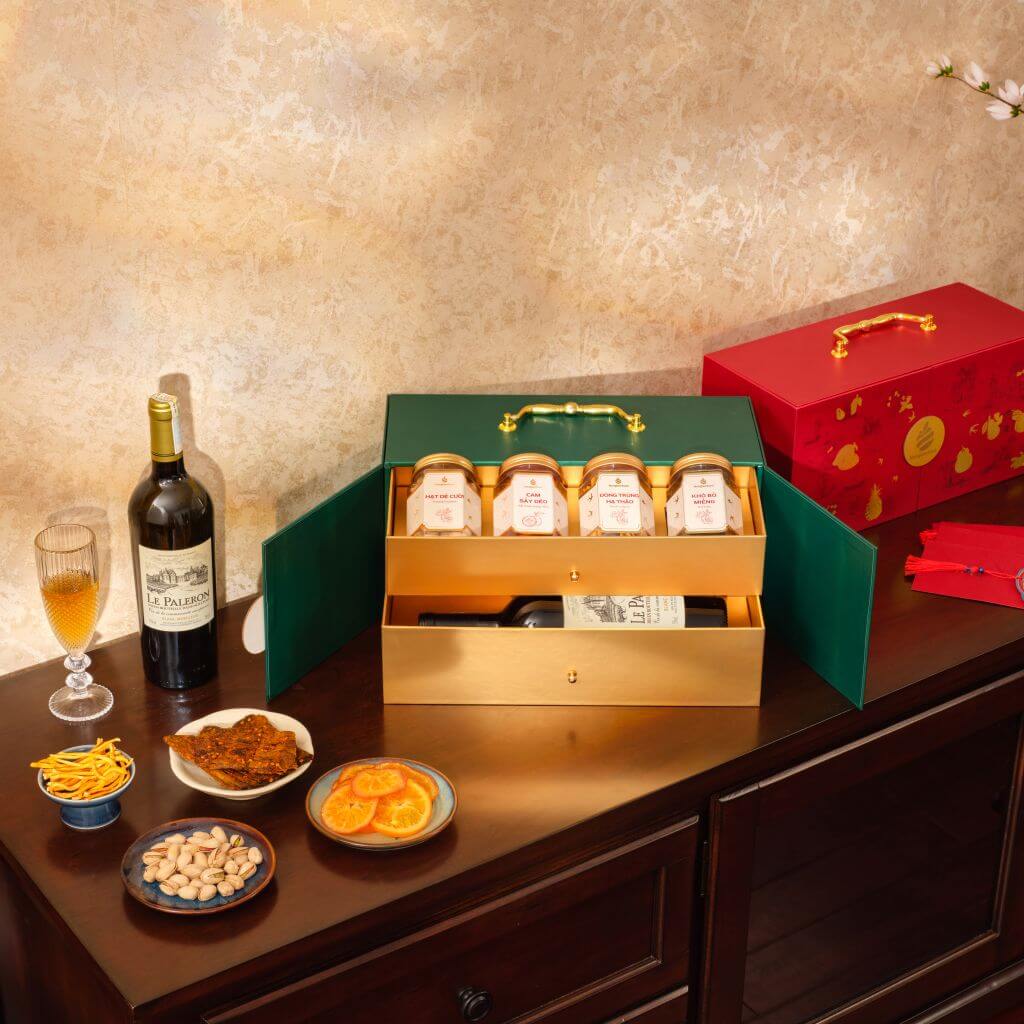 Set quà Tết Khởi Sắc SQ12 5 Set quà Tết Khởi Sắc SQ12 - Quatangviva.com