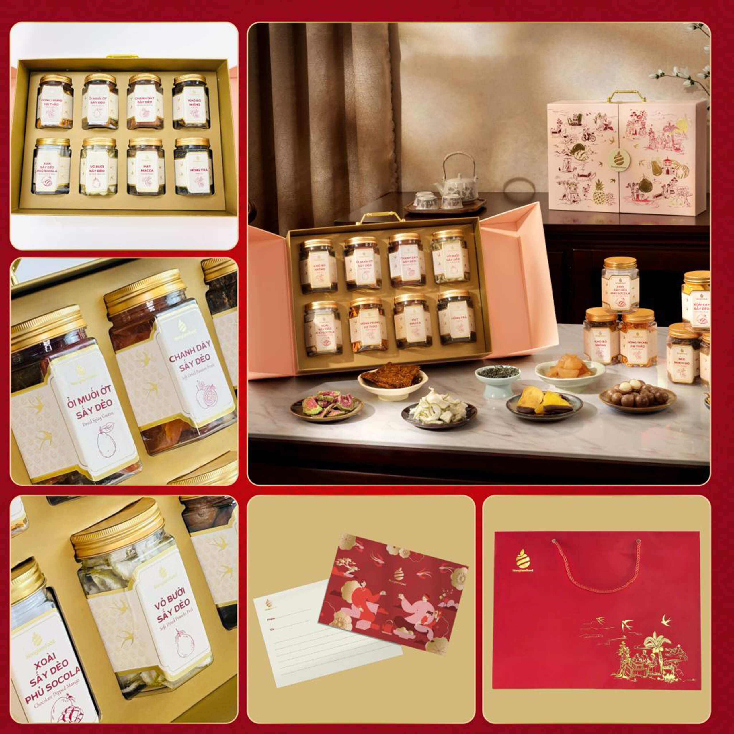 Set quà Tết Xuân An Khang SQ01 4 Set quà Tết Xuân An Khang SQ01 - Quatangviva.com