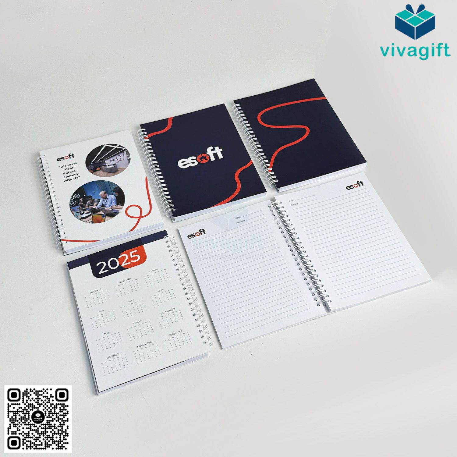 Sổ Tay Lò Xo - Quatangviva.com