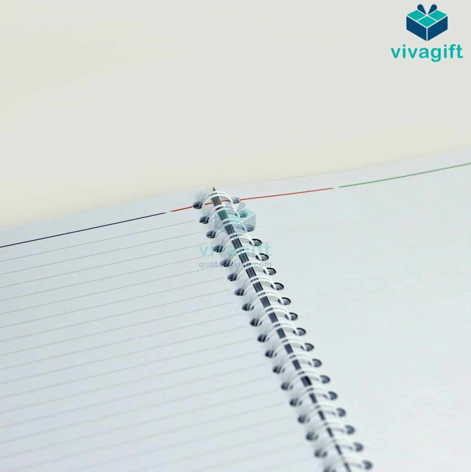 Sổ tay lò xo bìa C300 size A6 SLXC300-3 10 Sổ tay lò xo bìa C300 size A6 SLXC300-3 - Quatangviva.com