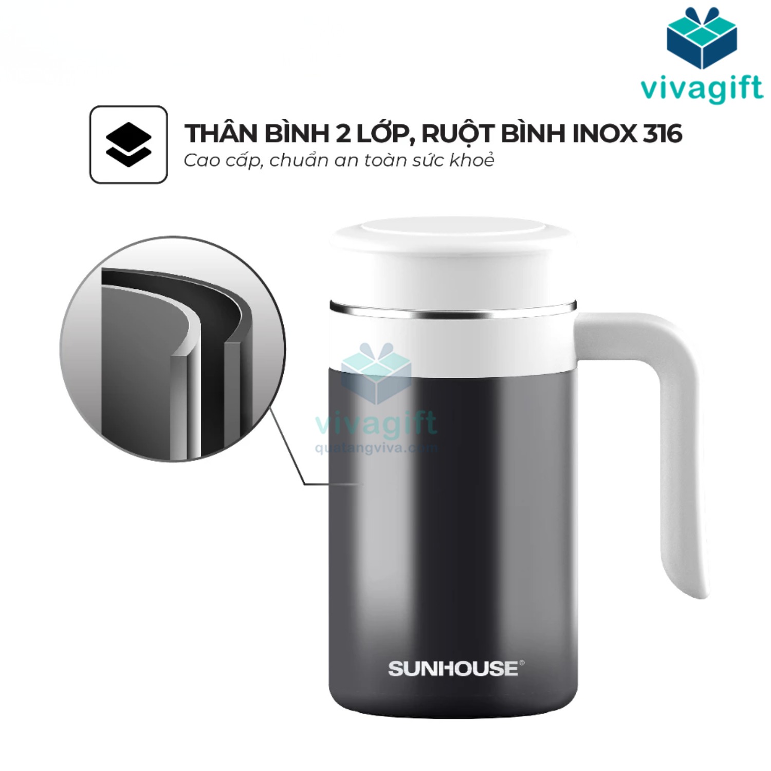 Bình cốc giữ nhiệt Stay Table 520ml Sunhouse KS-TU520S 25 binh coc giu nhiet sunhouse ks tu520s 04