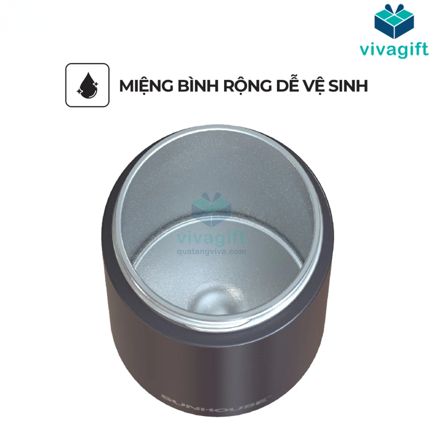 Bình cốc giữ nhiệt Stay Table 520ml Sunhouse KS-TU520S 22 binh coc giu nhiet sunhouse ks tu520s 07