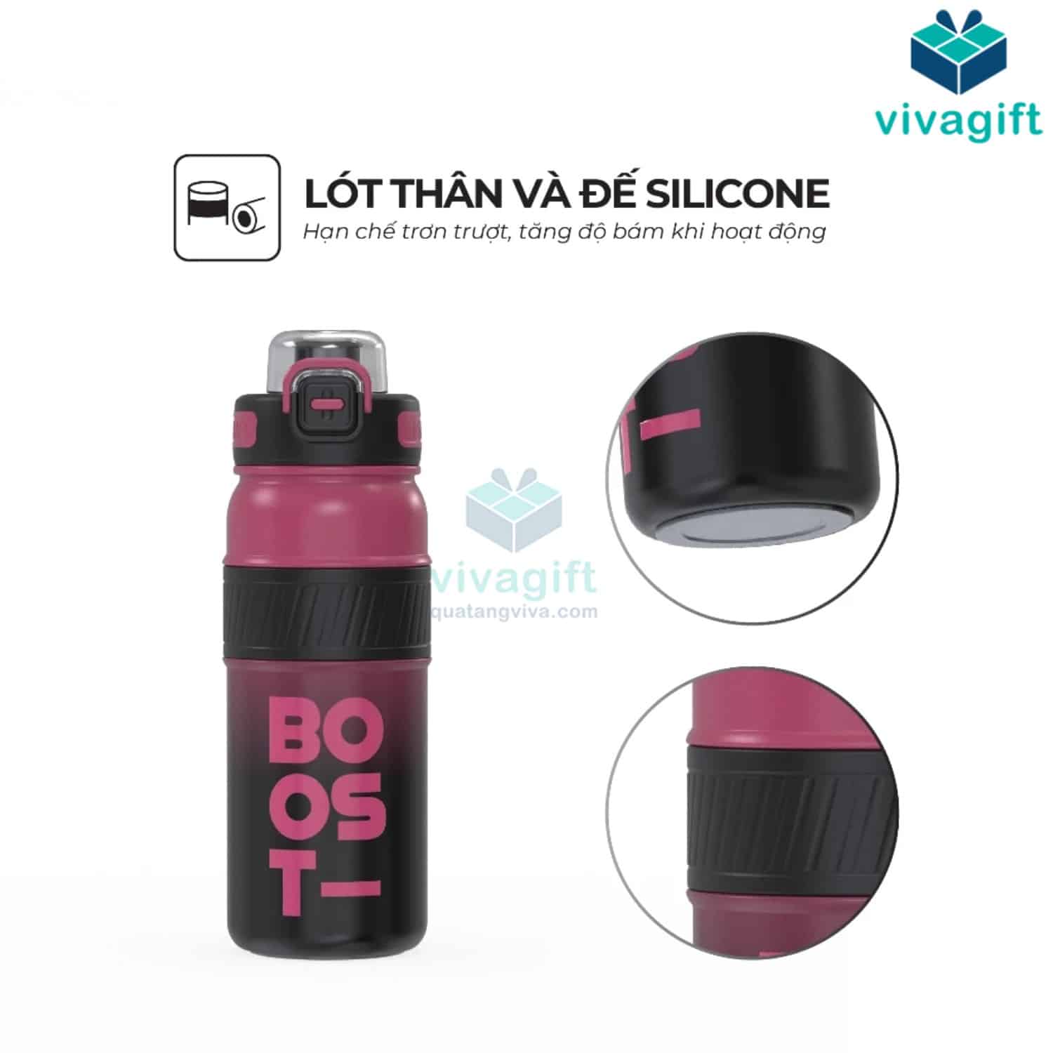 Bình giữ nhiệt Double Boost 750ml Sunhouse KS-TU750B 19 binh giu nhiet 750ml sunhouse ks tu750b 06