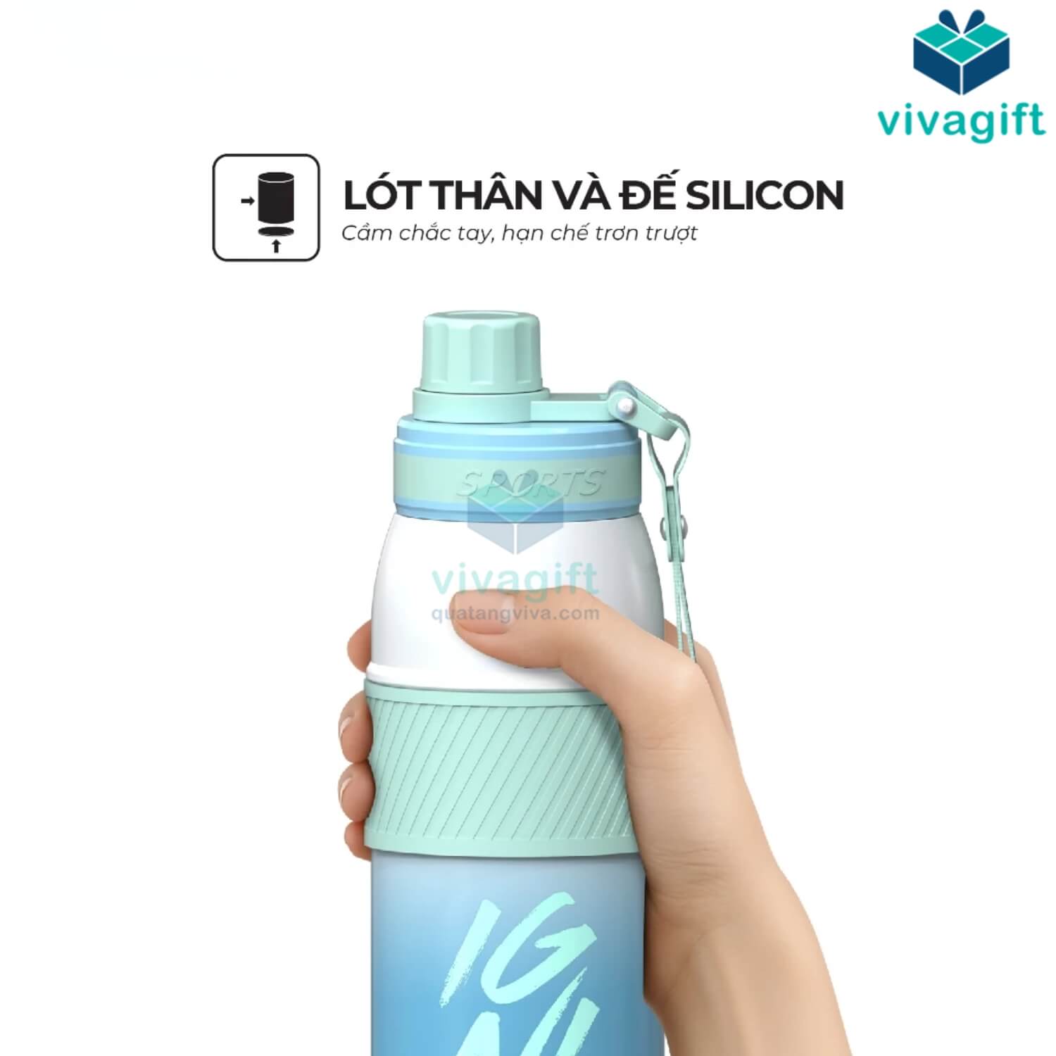 Bình giữ nhiệt Ignite 650ml Sunhouse KS-TU650I 9 binh giu nhiet sunhouse ks tu650i 01 2