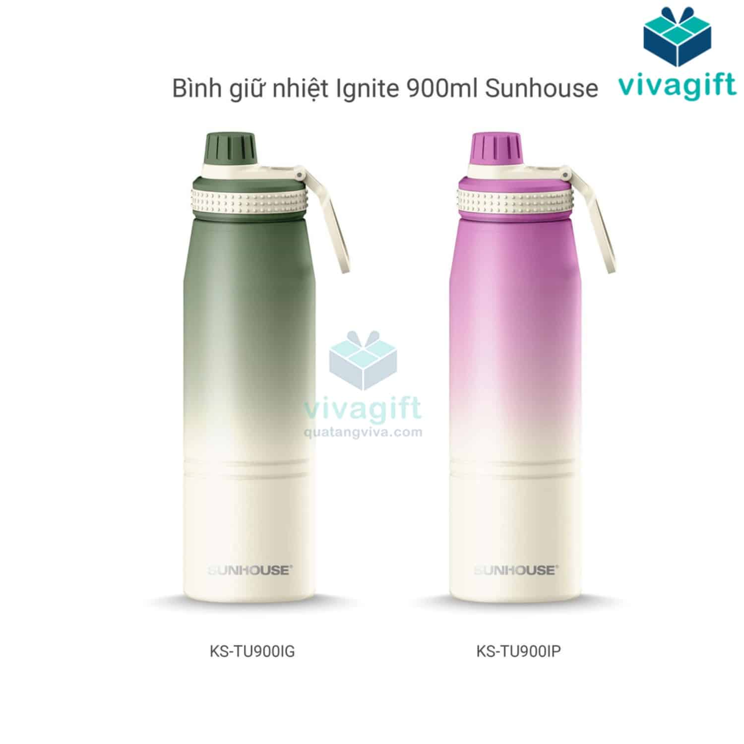 Bình giữ nhiệt Ignite 900ml Sunhouse KS-TU900I 8 binh giu nhiet sunhouse ks tu900i 05