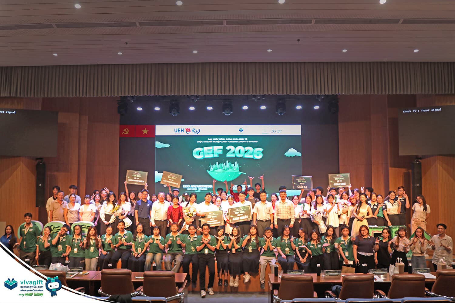 Vivagift Đồng Hành Cùng Cuộc Thi Khởi Nghiệp Xanh GEF 2026 2 Xin chúc mừng đến các đội thi Khởi Nghiệp Xanh GEF 2026