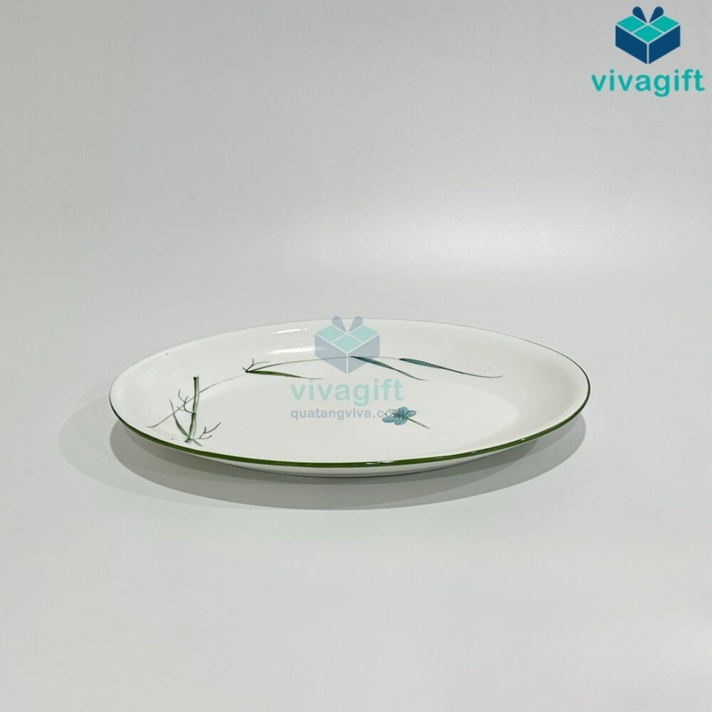 Bộ Đồ Ăn Chuồn Chuồn Bát Tràng BAB-103 12 bo do an chuon chuon bat trang bab 103 01