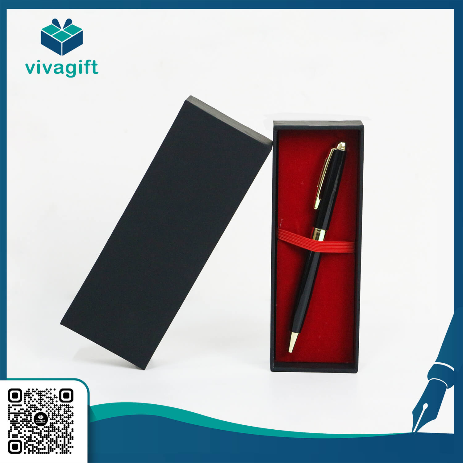 Bút bi xoay kim loại V060 - Quatangviva.com Bút bi xoay kim loại V060 - Quatangviva.com