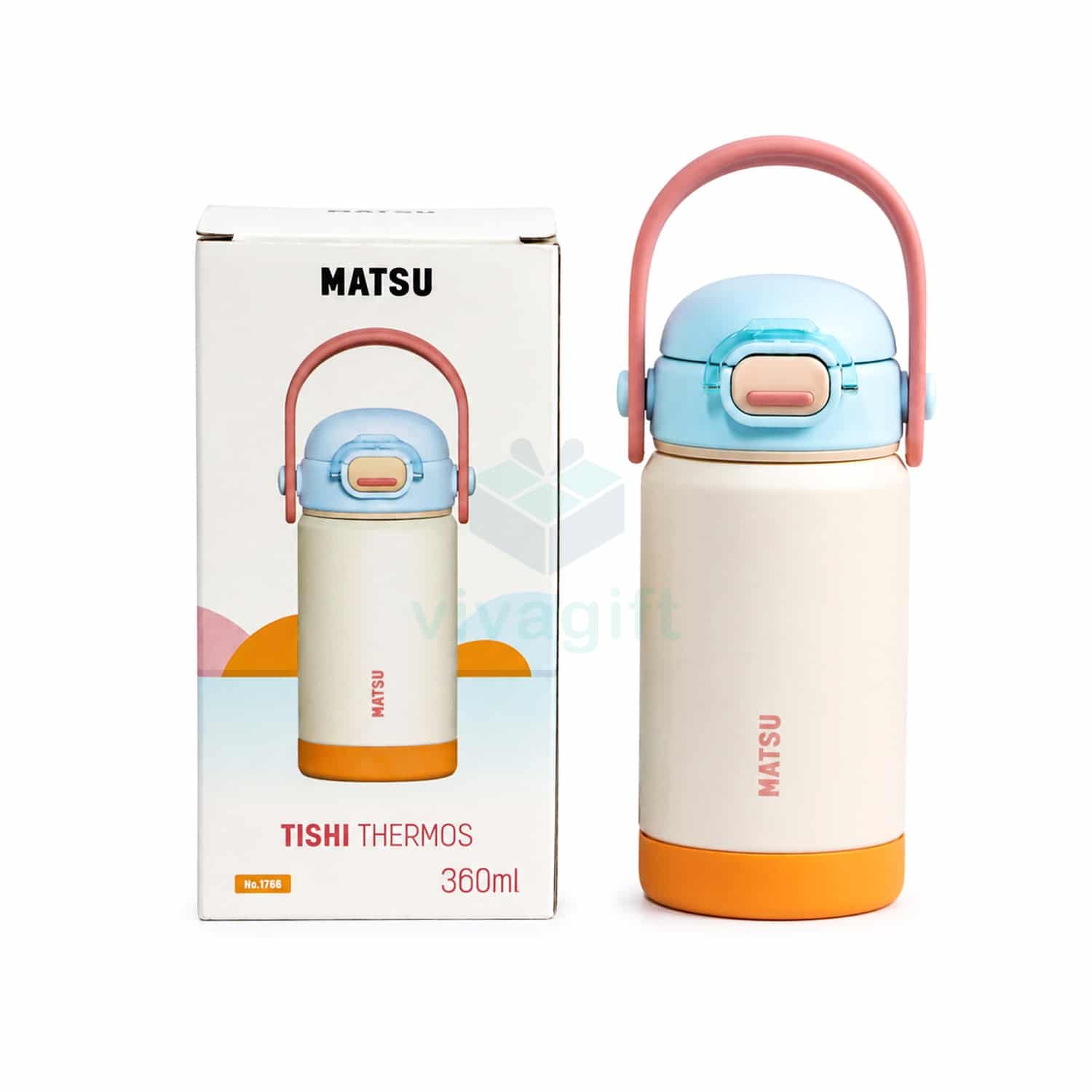 Bình giữ nhiệt TISHI Matsu 360ml - Quatangviva.com Bình giữ nhiệt TISHI Matsu 360ml - Quatangviva.com