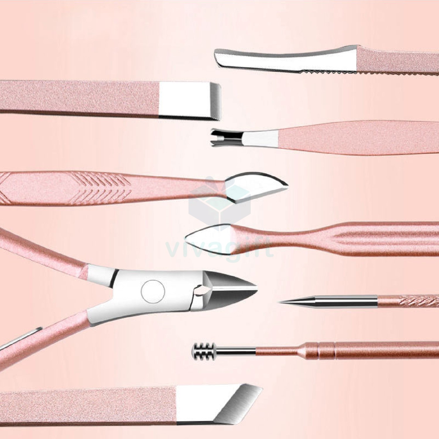 Bộ dụng cụ cắt móng tay 18 món GSBM-08 - Quatangviva.com Bộ dụng cụ cắt móng tay 18 món GSBM-08 - Quatangviva.com