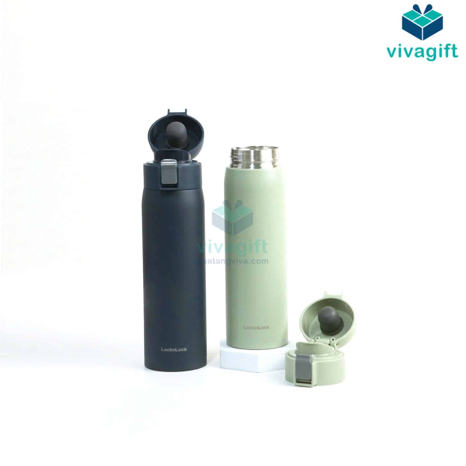Bình giữ nhiệt LocknLock Point One Touch LHC3255 500ml 7 Bình giữ nhiệt LocknLock Point One Touch LHC3255 500ml - quatangviva.com