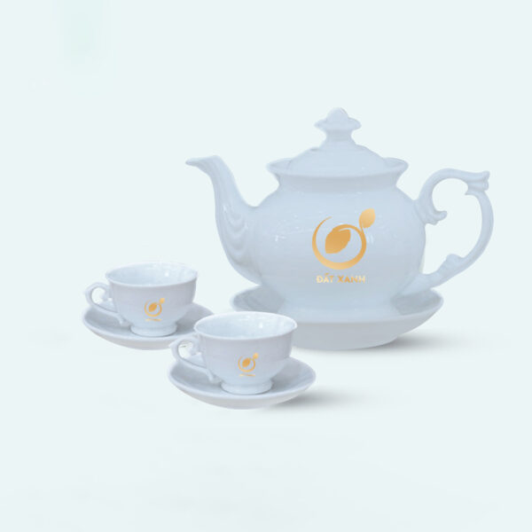 Bộ Tách Tràng Bát Tràng - Bộ Cát Tường A013 550ml