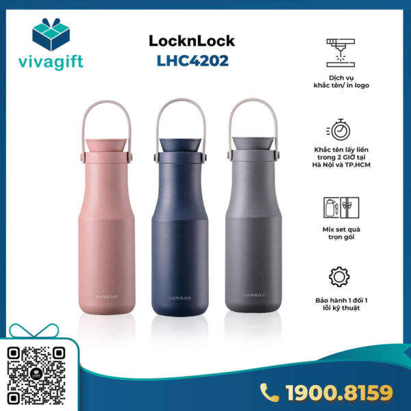 Bình Giữ Nhiệt Lock&Lock Có Quai Xách LHC4202 1