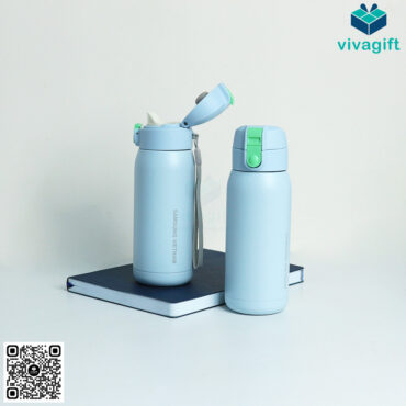 Bình Giữ Nhiệt Lock&Lock Có Dây Treo 370ml LHC3233 Chubby Tumbler