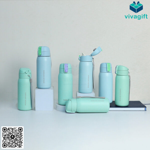 Bình Giữ Nhiệt Lock&Lock Có Dây Treo 370ml LHC3233 Chubby Tumbler - Hình ảnh 12