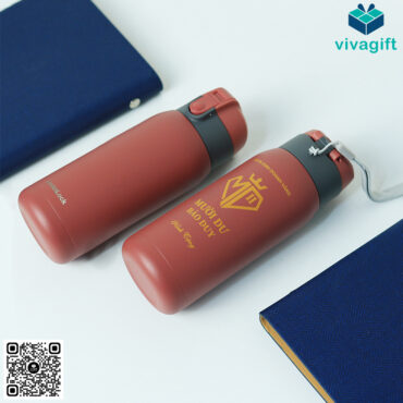 Bình Giữ Nhiệt Lock&Lock Có Dây Treo 370ml LHC3233 Chubby Tumbler