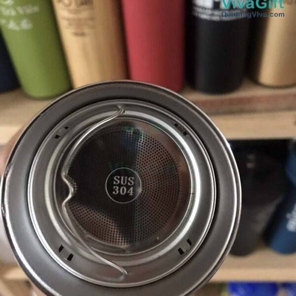 Bình Giữ Nhiệt Vỏ Tre Khắc Tên, Logo 450ml Q104