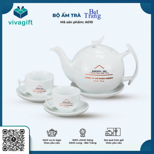 Bộ Ấm Chén - Bộ Bưởi Cành A010 1