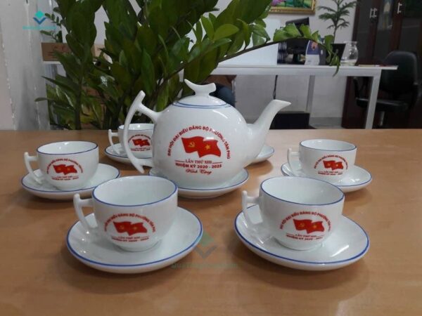 bộ ấm chén bát tràng