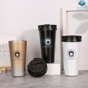 Ly giữ nhiệt cafe style q030 khắc làm quà tặng