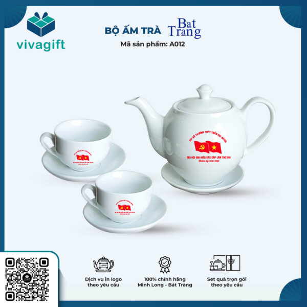 Bộ Ấm Trà Minh Long A012 600ml 1