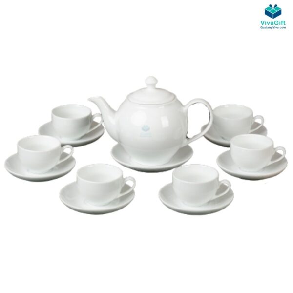 Bộ Ấm Trà Bát Tràng A012 600ml - Hình ảnh 4