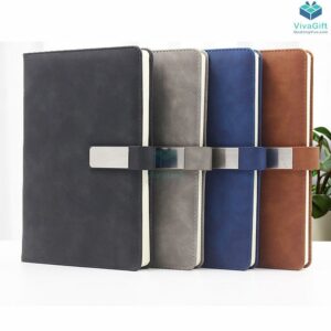 sổ bìa còng B013 da PU in tên theo yêu cầu